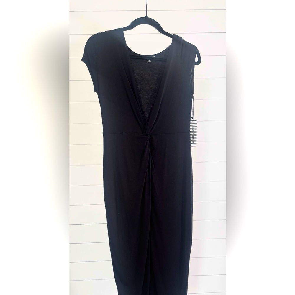 Haute Monde Black Asymmetrical Dress